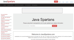 Desktop Screenshot of javaspartans.com