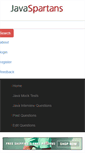 Mobile Screenshot of javaspartans.com